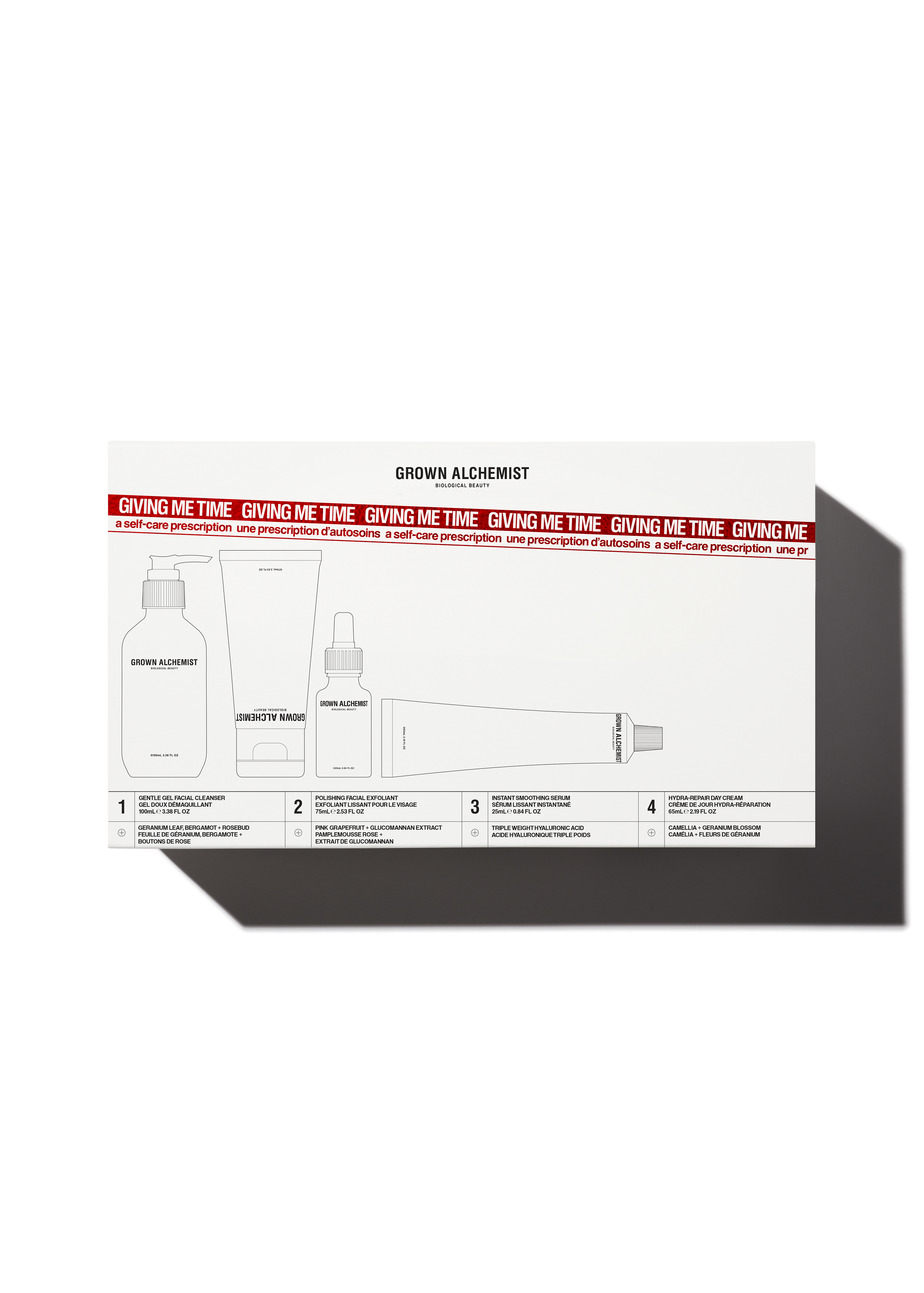 Grown Alchemist Giving Me Time Gesichtspflege Set ltd. Edition