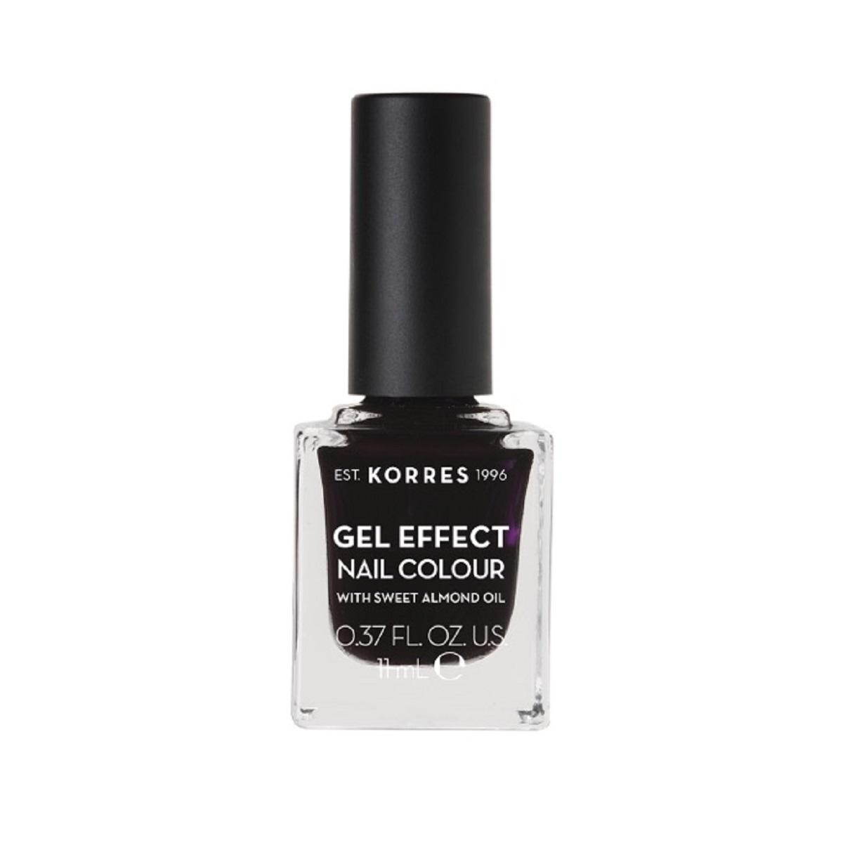 Korres Gel-Effekt Nagellack Smokey Plum 76