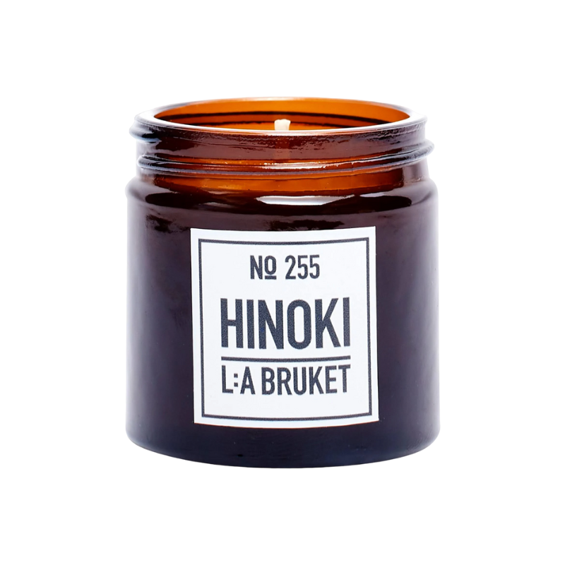L:A BRUKET No. 255 Scented Candle Hinoki 50g Duftkerze