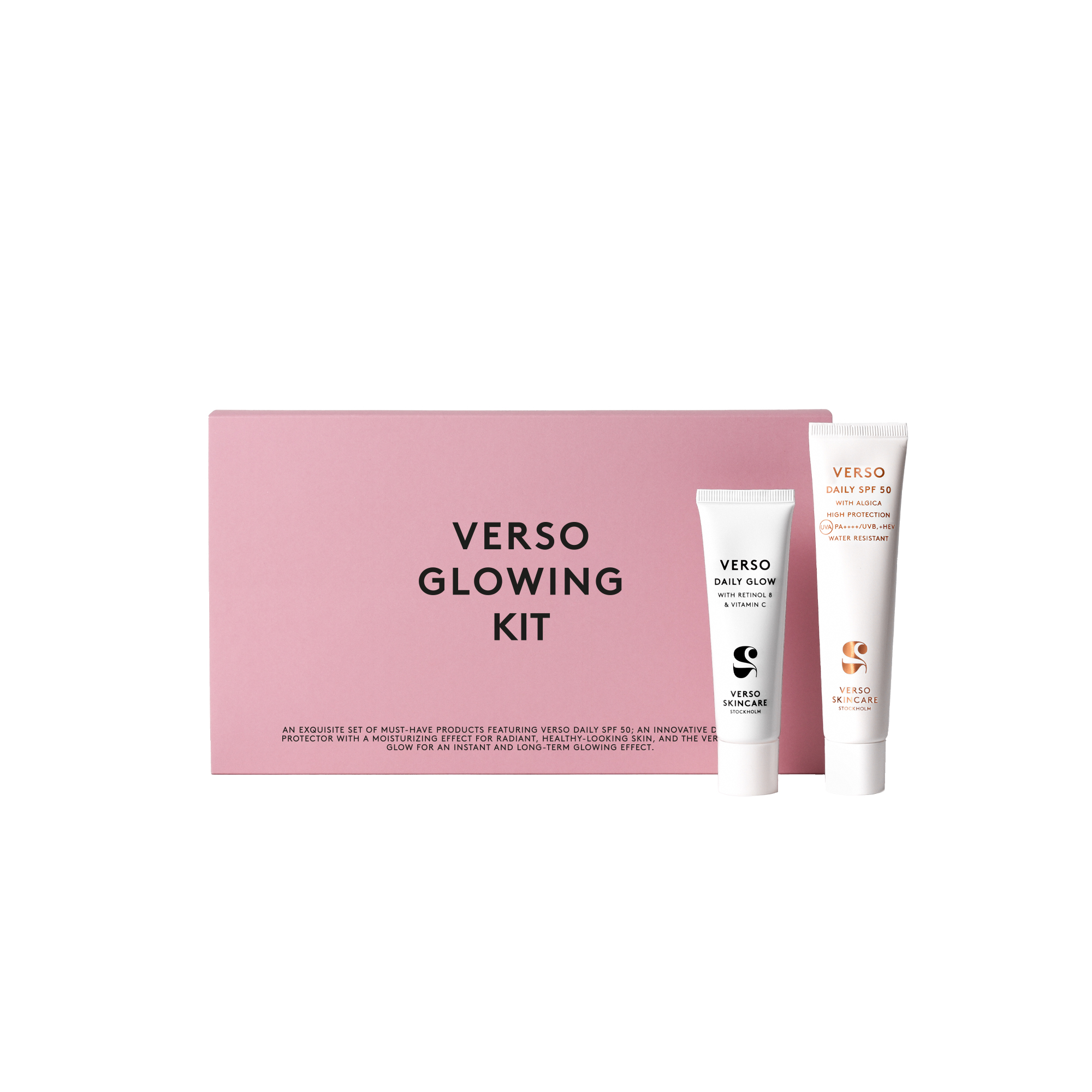 VERSO SKINCARE Glowing Kit Geschenkset