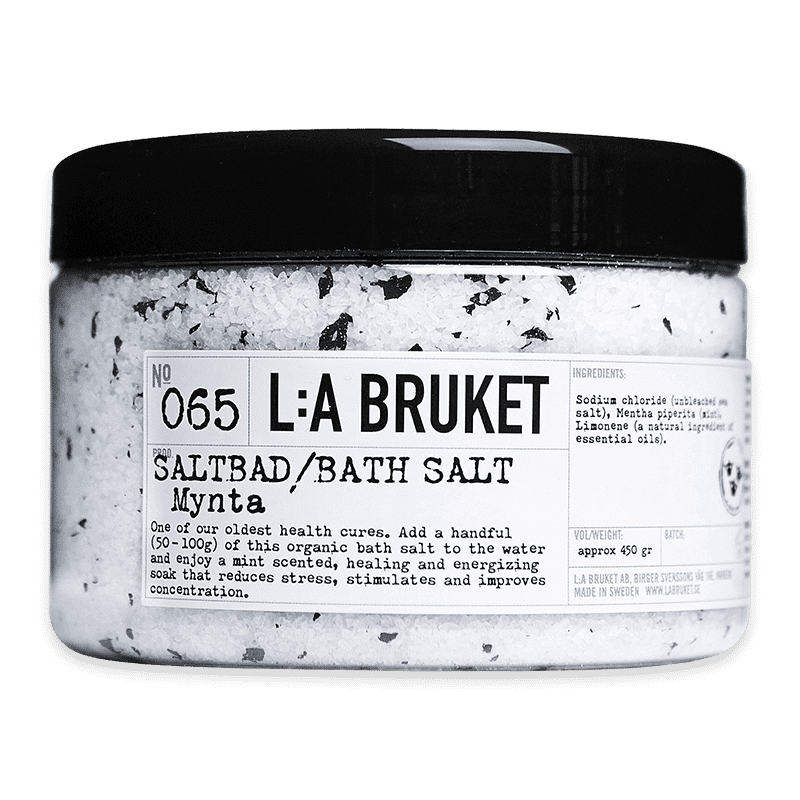 L:A BRUKET No. 065 Bath Salt Mint Badesalz