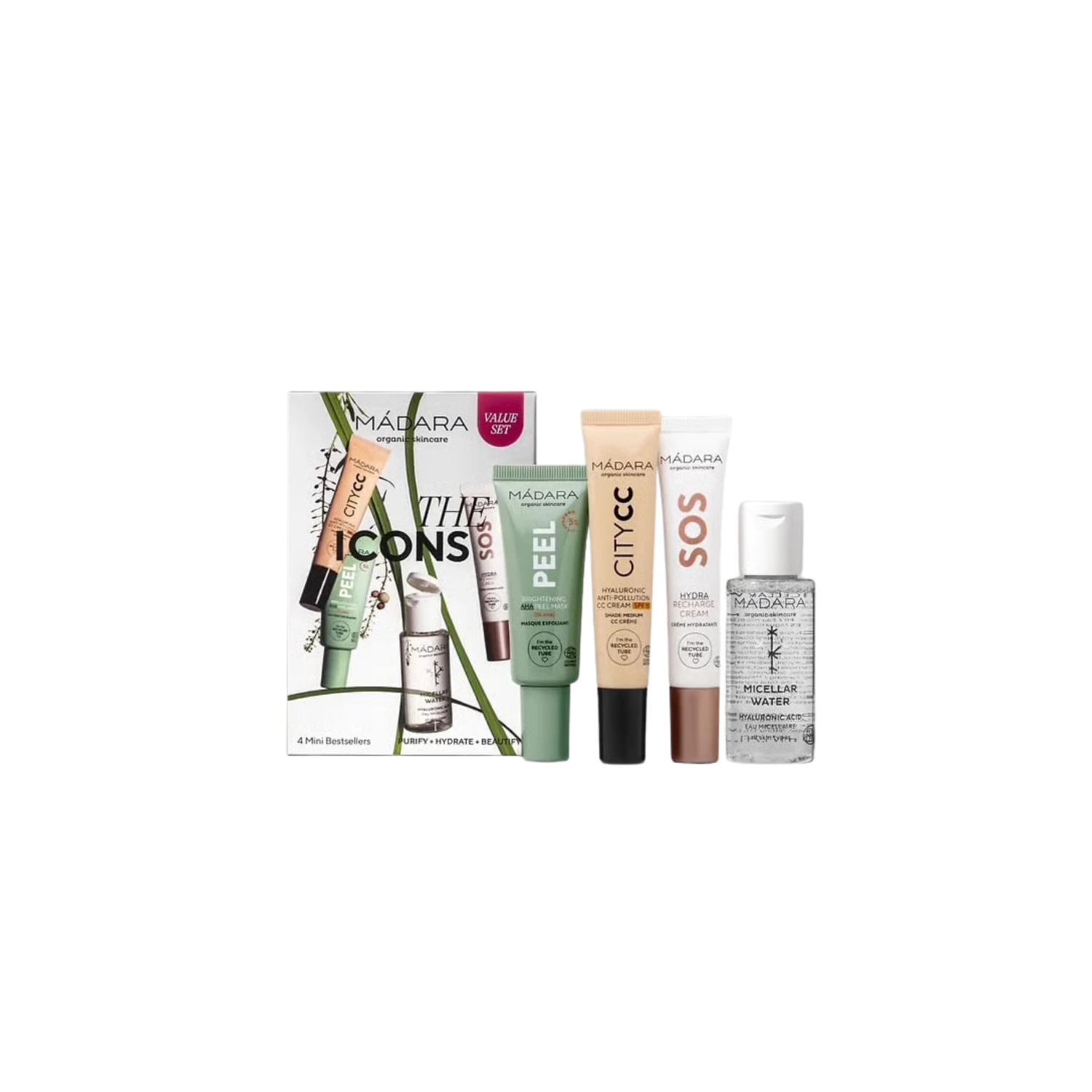 MADARA Organic Skincare The Icons Set  - LIGHT