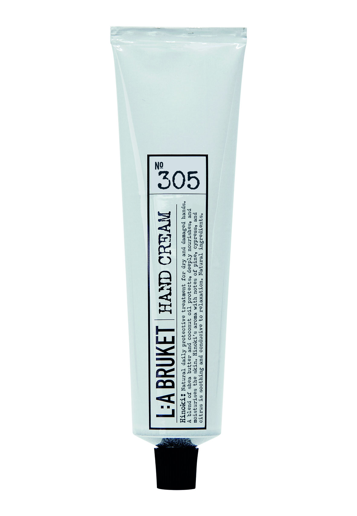 L:A BRUKET No. 305 NEW Hand Cream Hinoki 30ml Handcreme