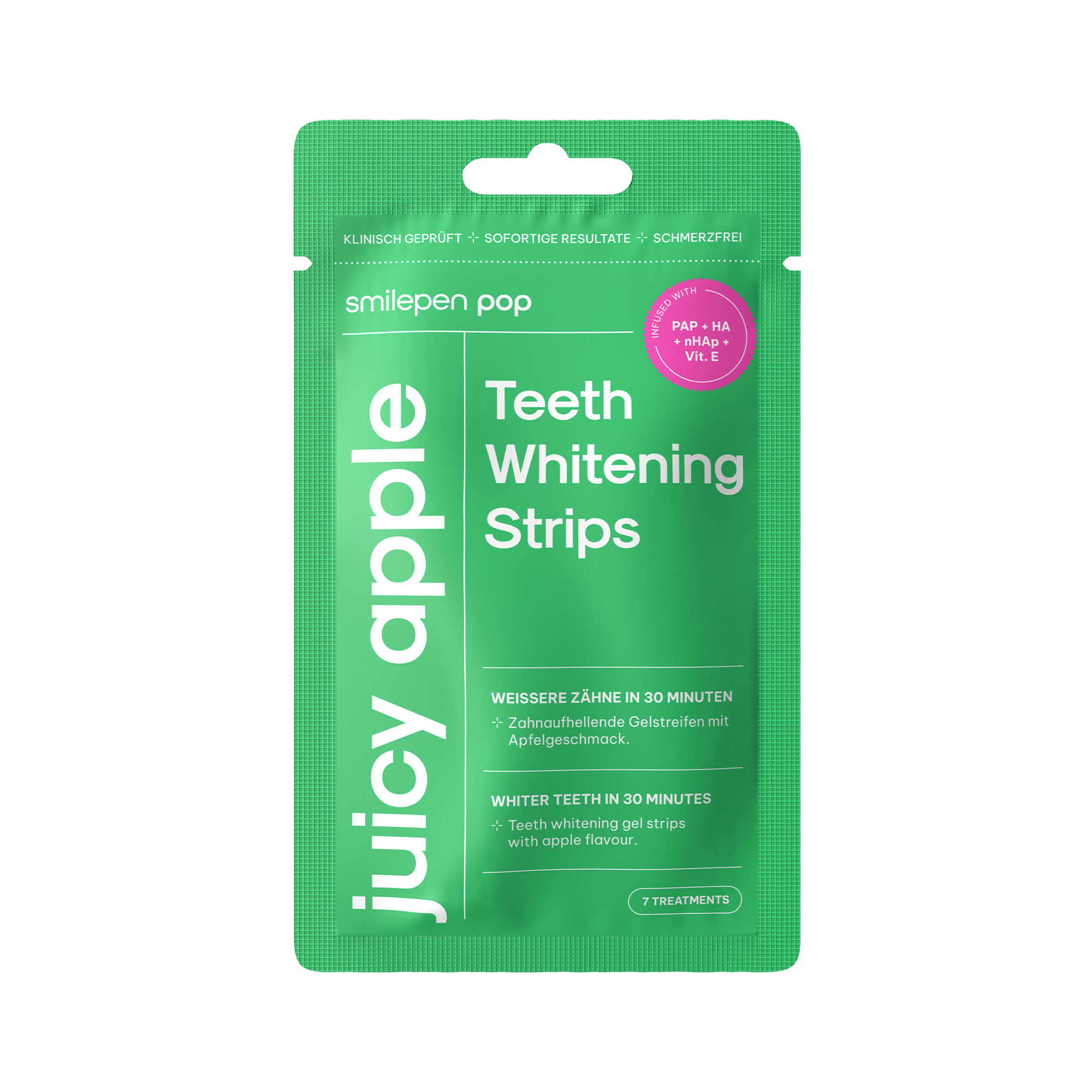 smilepen Pop "Juicy Apple" Teeth Whitening Strips