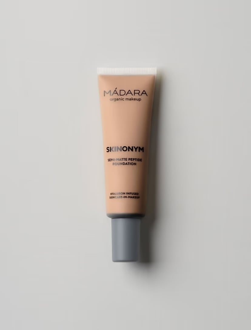 MADARA Organic Skincare SKINONYM Semi-Matte Peptide Foundation, #50 GOLDEN SAND