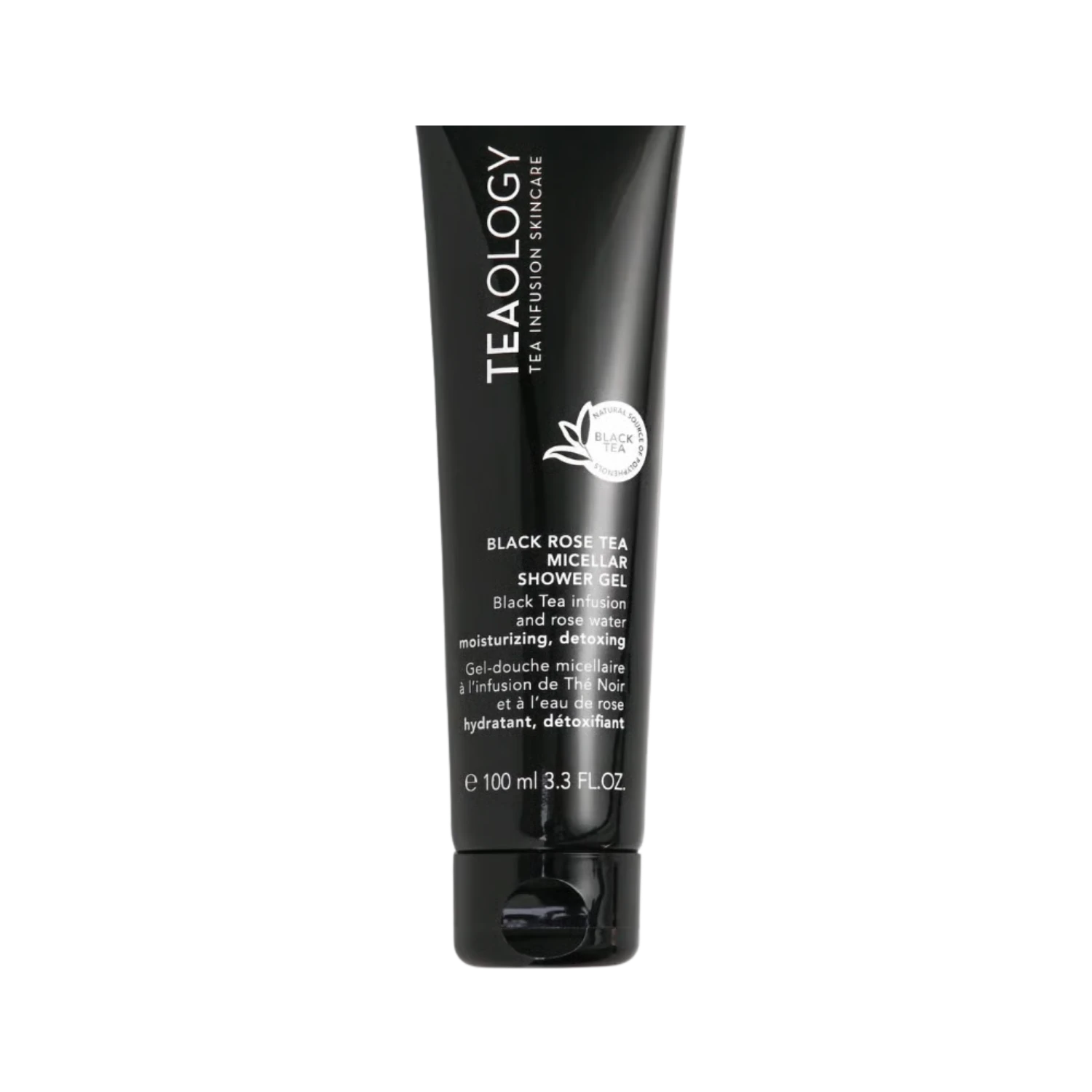 TEAOLOGY Black Rose Tea Micellar Shower Gel 100ml Try me size