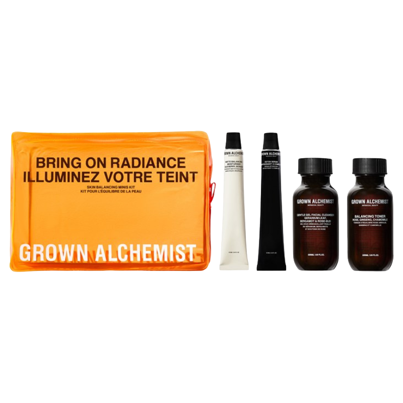 Grown Alchemist RADIANCE Skin Balancing Minis Kit ltd. Edition