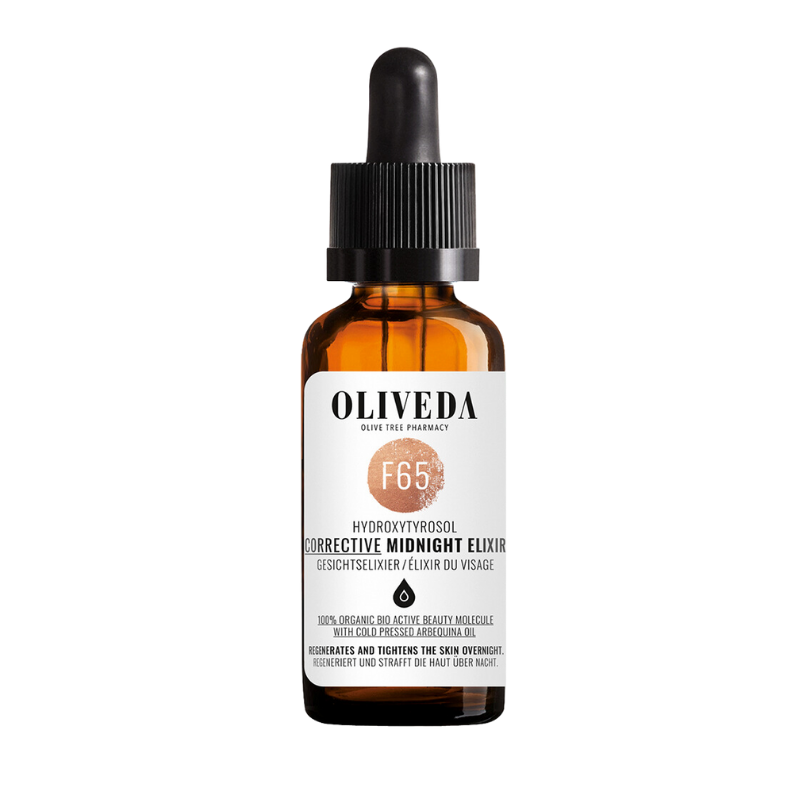 OLIVEDA F65 Corrective Midnight Gesichtselixier Hydroxytyrosol