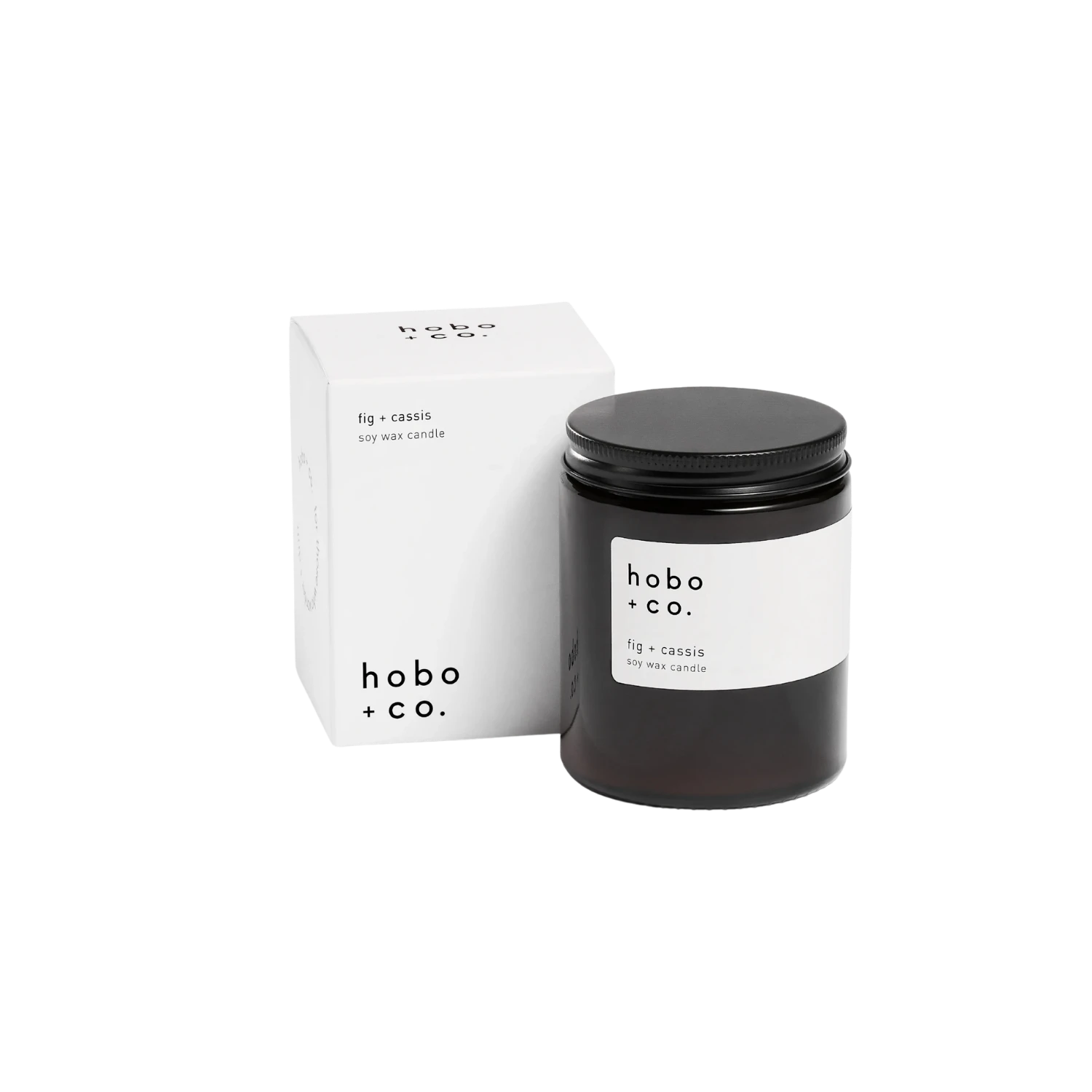 hobo + co Fig + Cassis Essential Oil Candle 180ml