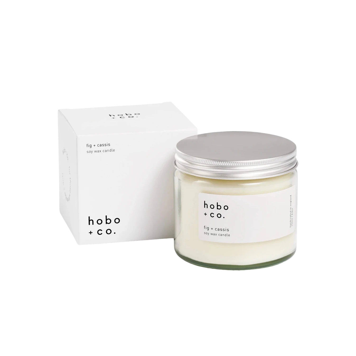 hobo + co Fig + Cassis Essential Oil Candle 250ml