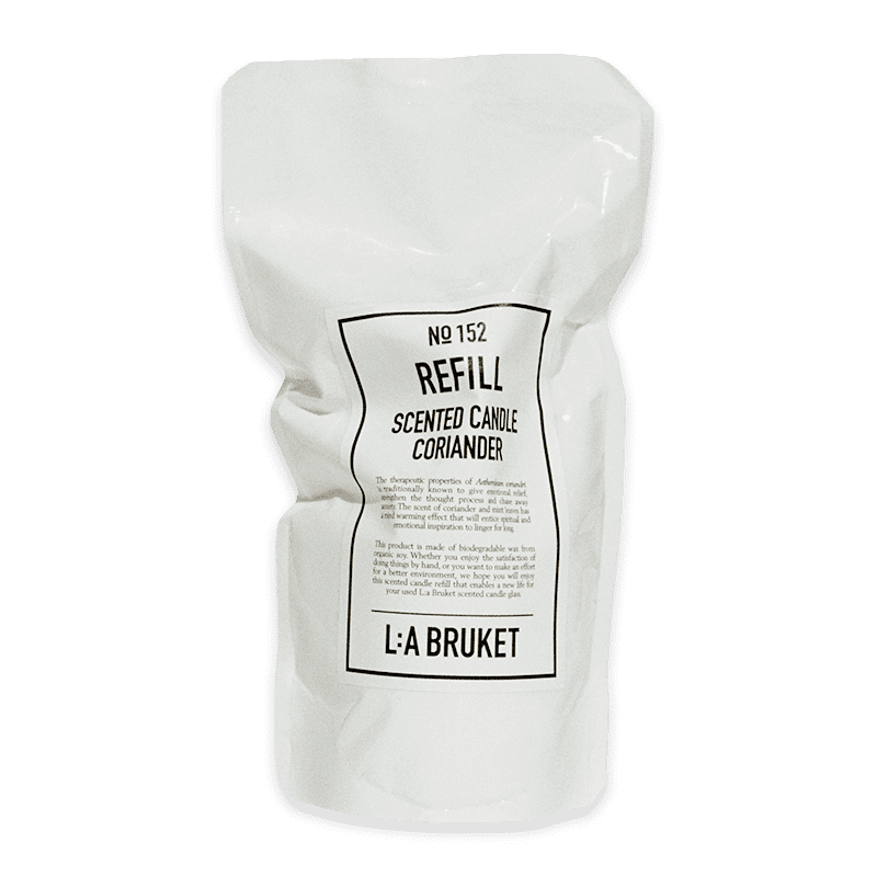 L:A BRUKET No. 152 Refill Scented Candle Coriander 260g