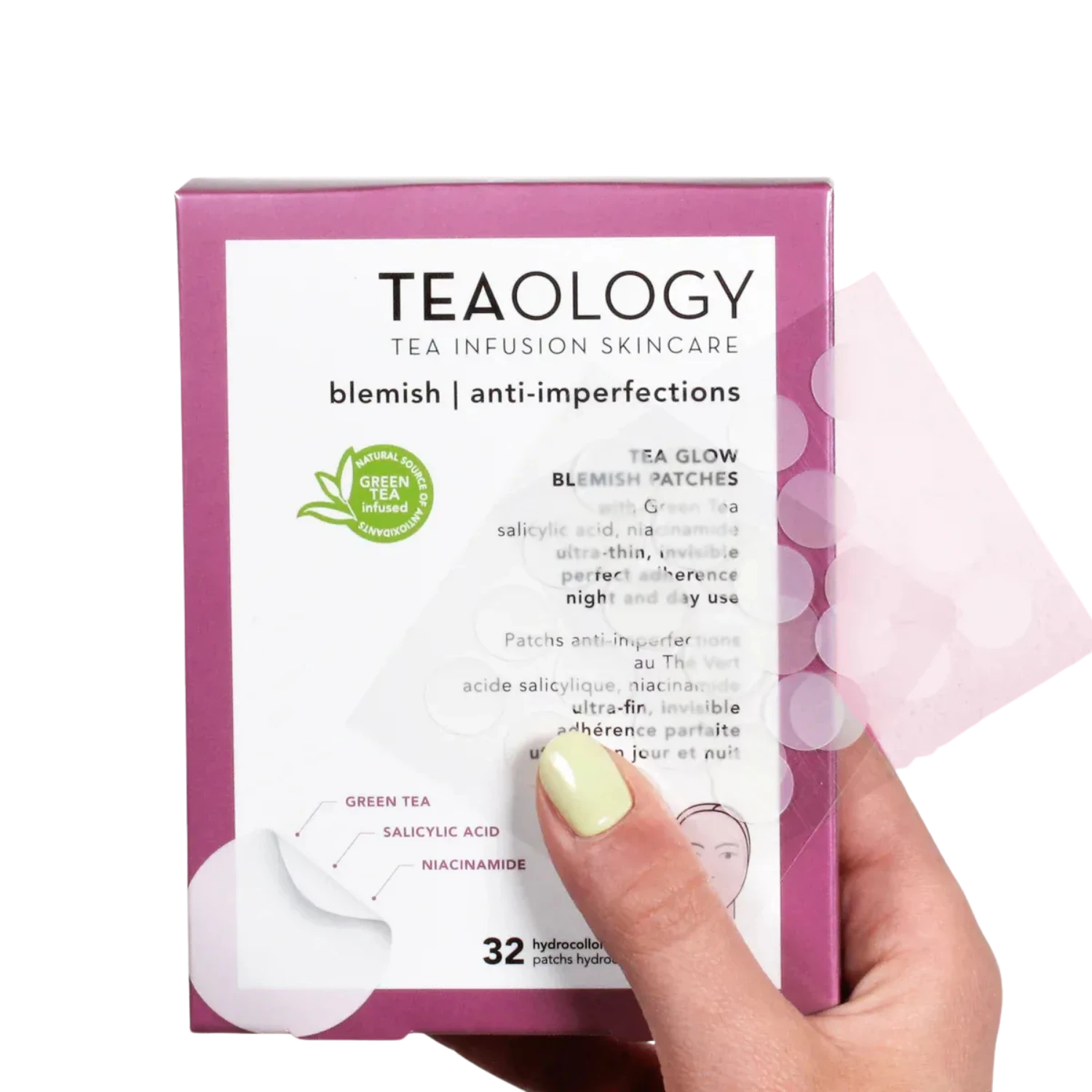 TEAOLOGY Tea Glow Blemish Patches (32 Stck) Pickelpflaster