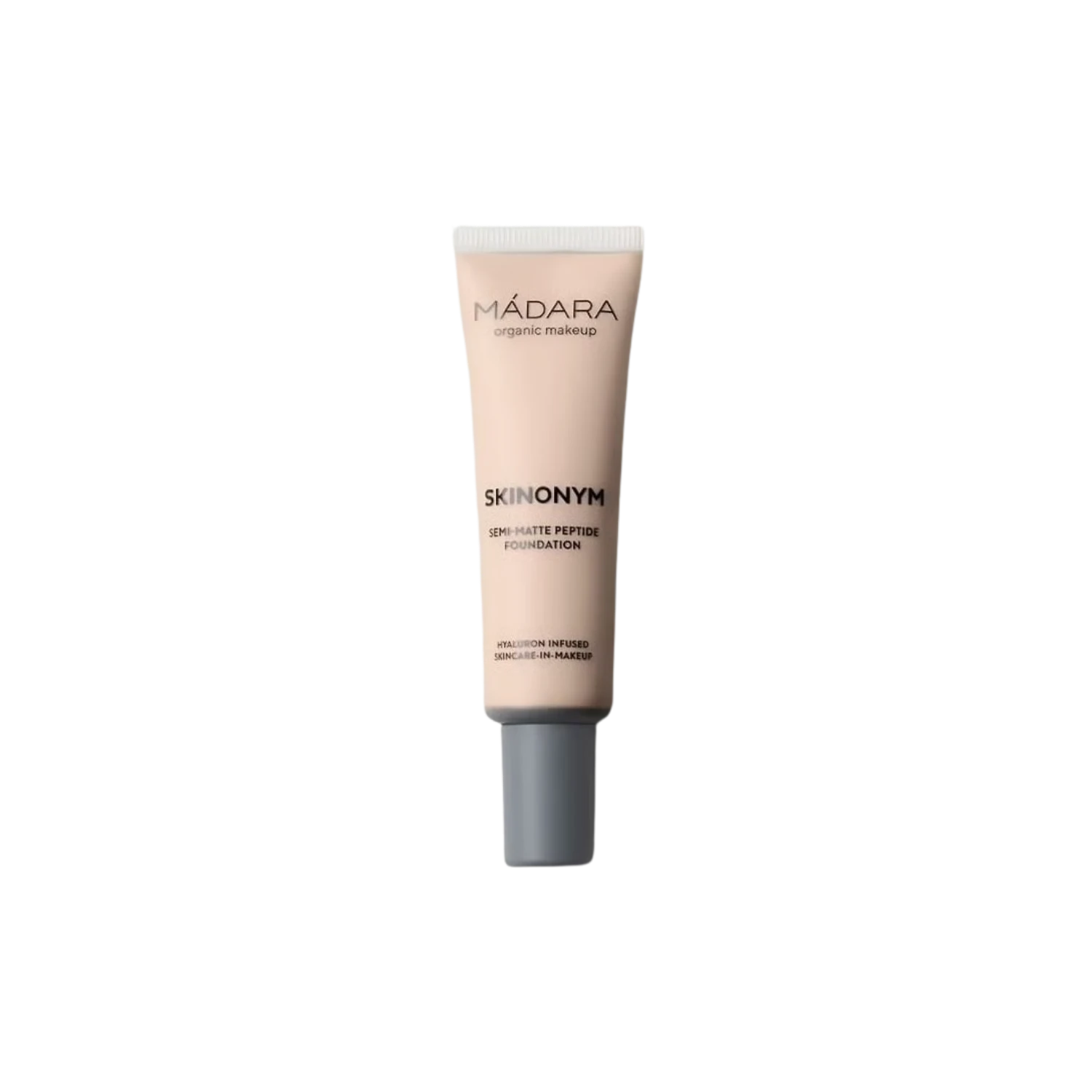 MADARA Organic Skincare SKINONYM Semi-Matte Peptide Foundation, #10 PORCELAIN