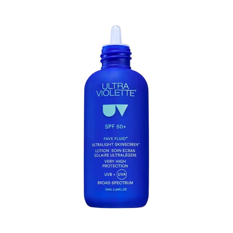 ULTRA VIOLETTE Fave Fluid Ultralight Skinscreen SPF50+ Fragrance Free