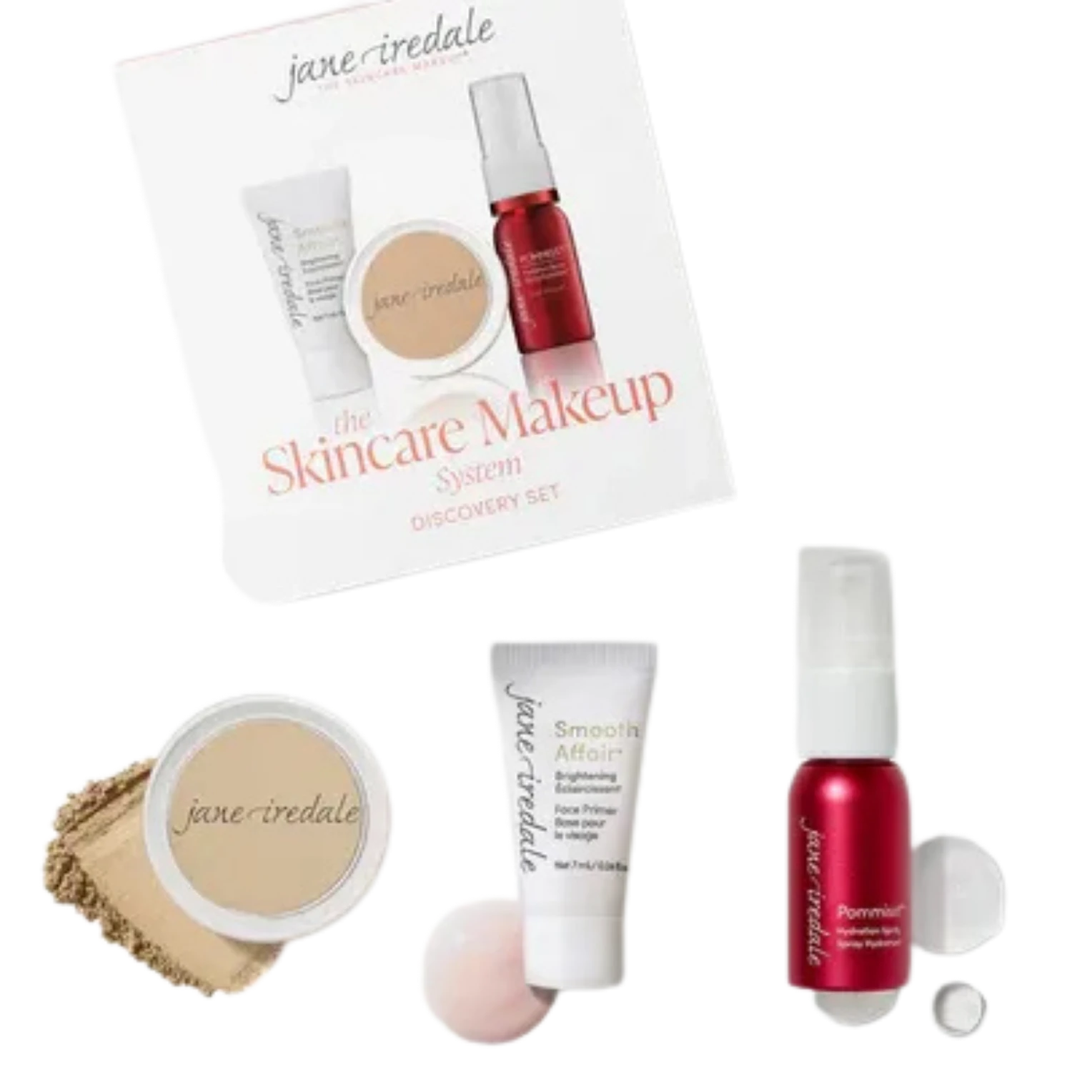 Jane Iredale Skincare Make up System Discovery Set Warm Sienna