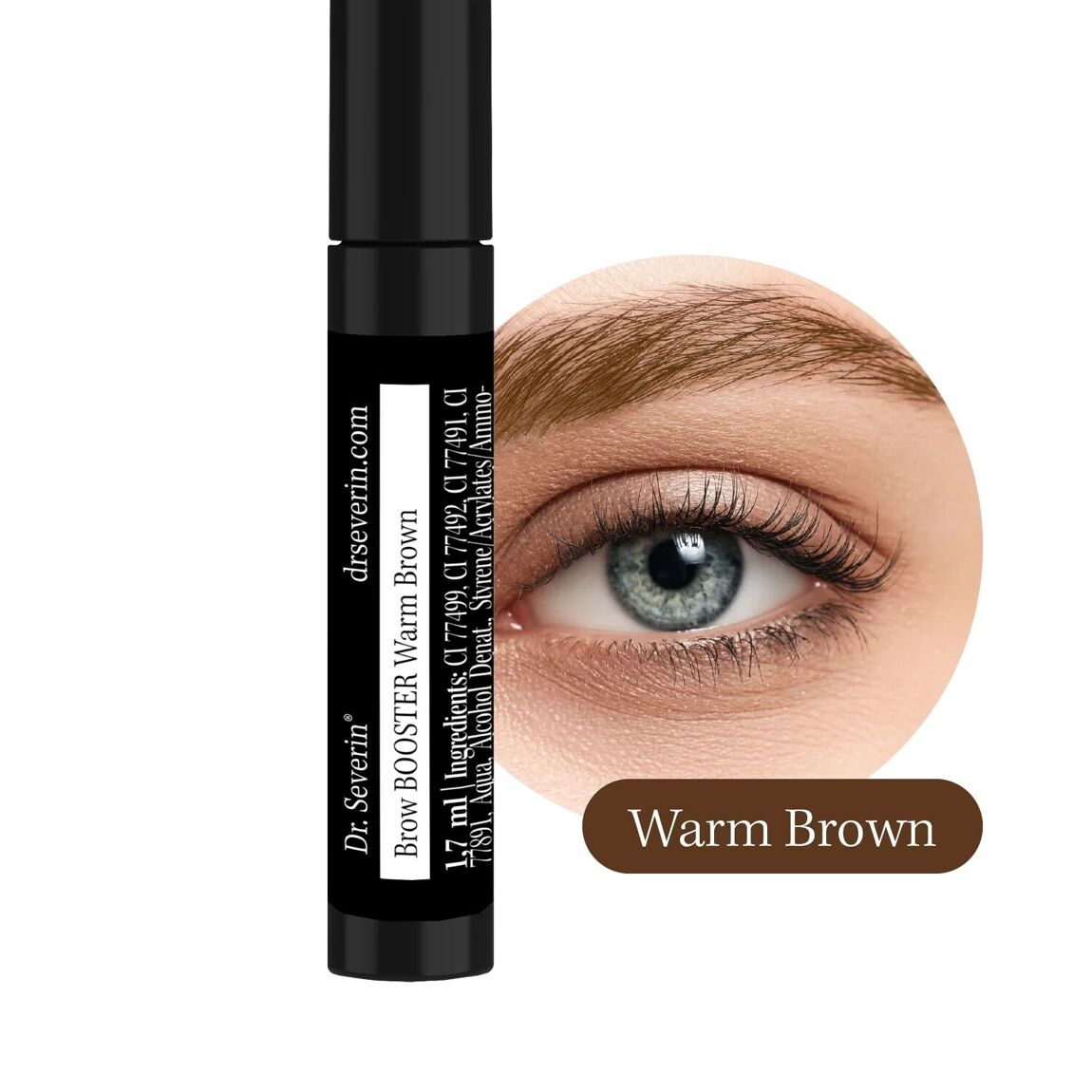 Dr. Severin Brow Liner & Booster 2-in-1 Augenbrauen Serum  Warm