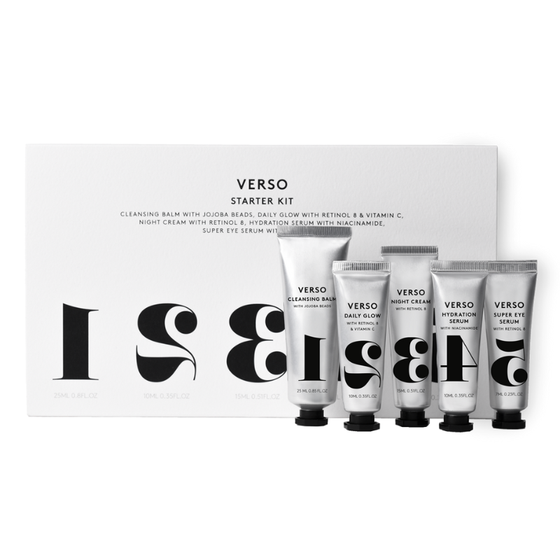 VERSO SKINCARE Starter Kit Gesichtspflegeset