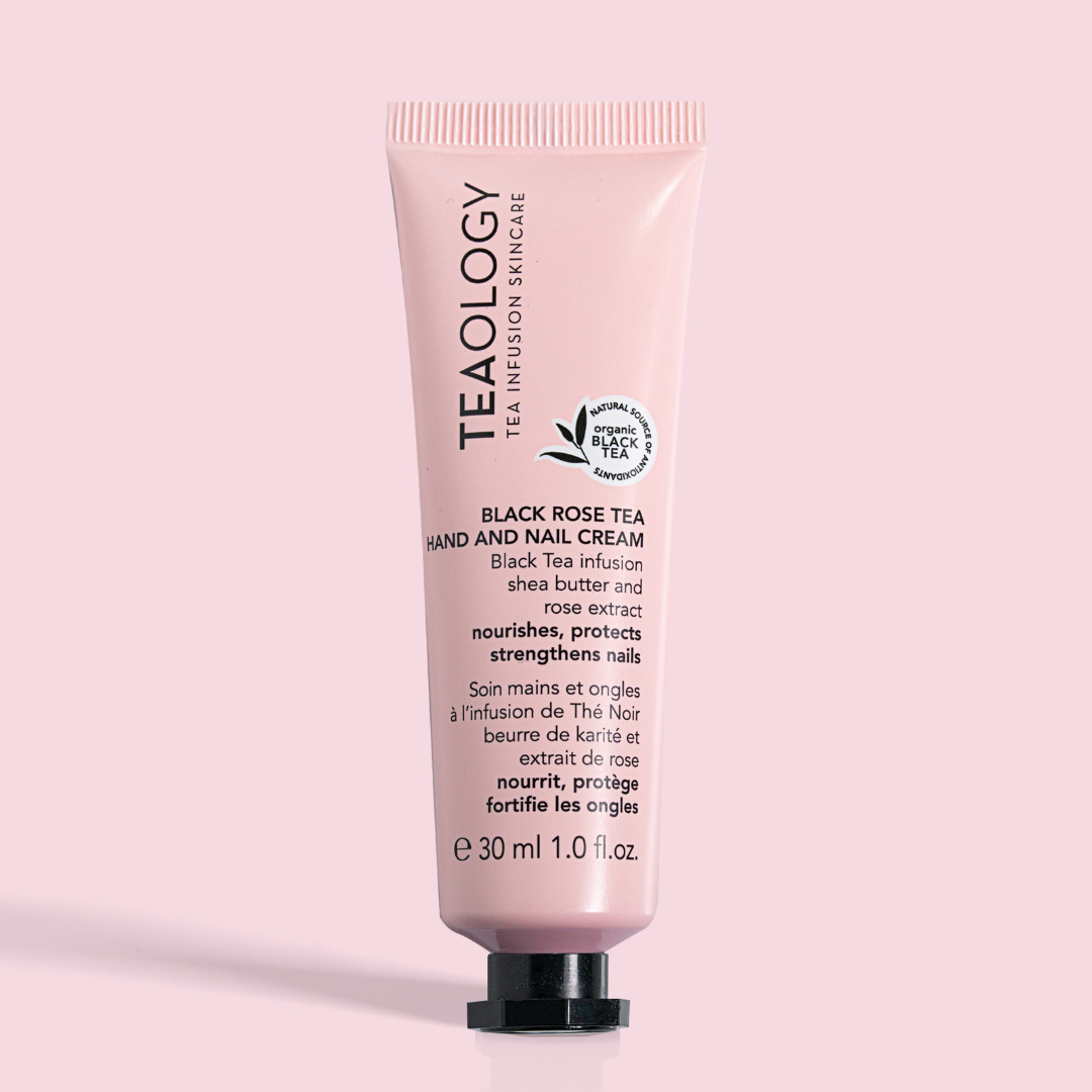 TEAOLOGY Black Rose Tea Hand and Nail Cream 30ml Reisegröße