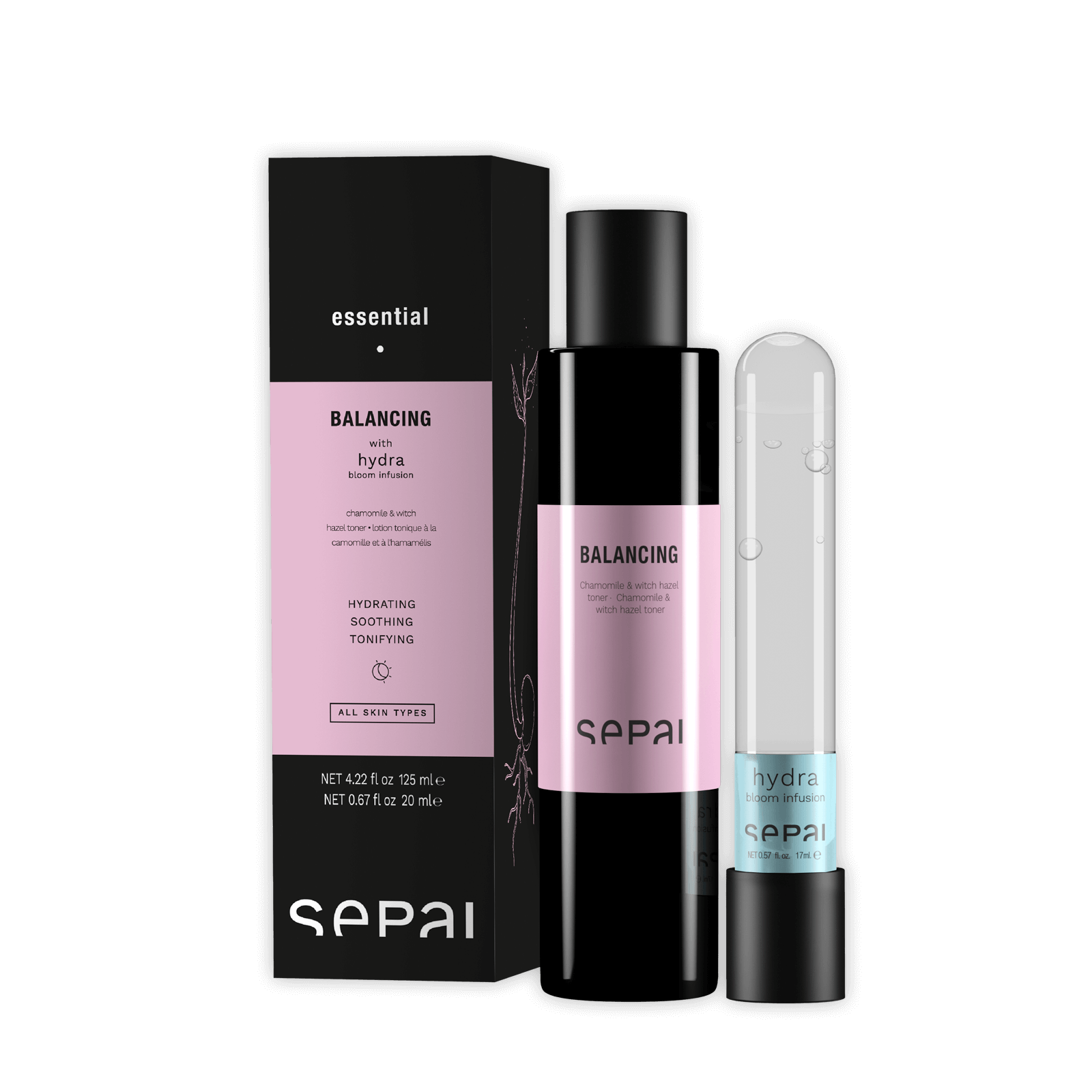 SEPAI BALANCING & Hydra Bloom Infusion Gesichtswasser