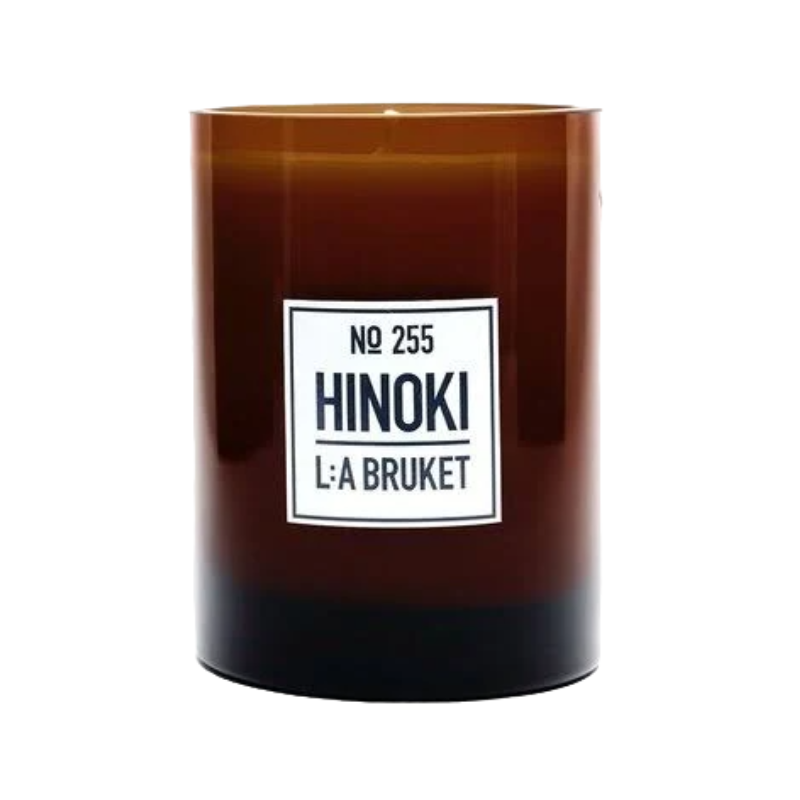 L:A BRUKET No. 255 Scented Candle Hinoki 260g Duftkerze