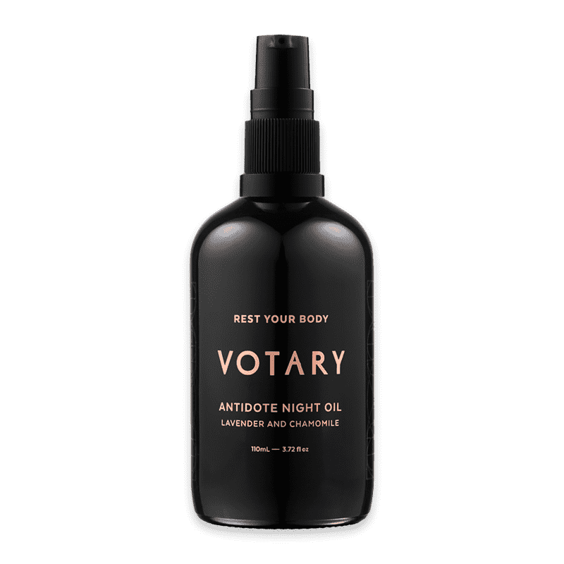 VOTARY Antidote Night Oil Lavender & Chamomile Bodyöl